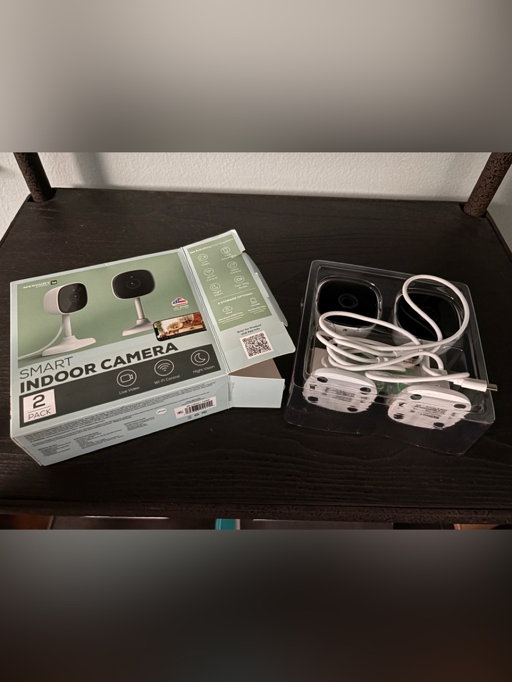 Smart Indoor Camera 2-Pack - White